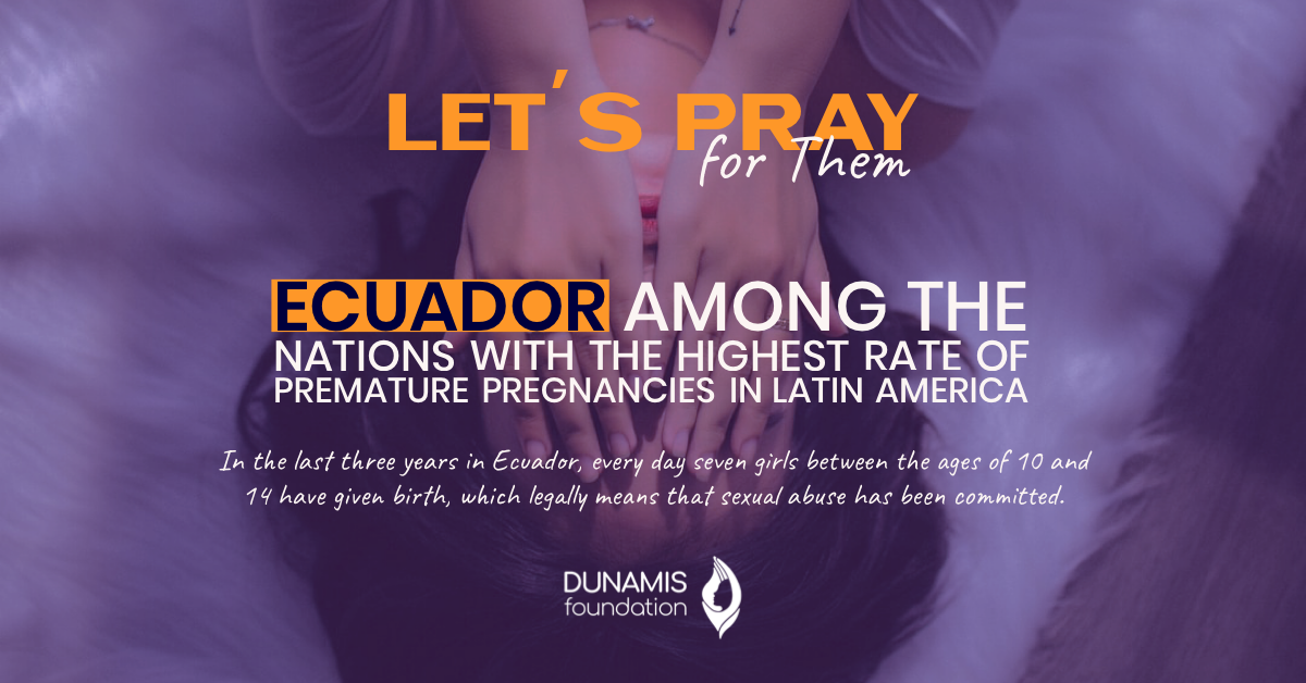 LPFT: Ecuador with the highest rate of premature pregnancies.